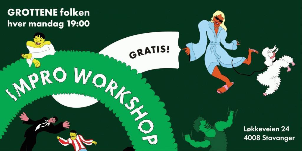 Improworkshop med Stavanger Impro - Gratis!